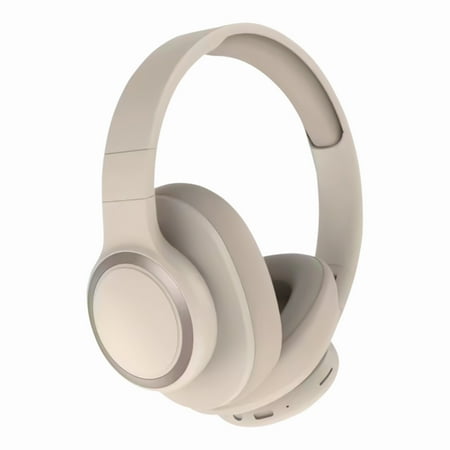 on Wireless Headphones Over-Ear Headphones Active Noise Cancelling Bluetooth Headphones with Microphones 42 Hours Playtime HiFi Audio Adjustable Headphones for iPhone/Android/Samsung