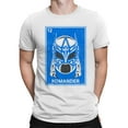 thumbnail image 2 of Officially Licensed Legends Of Lucha Libre Blue Luchador Mask Design Men's T-shirt, 2 of 3
