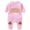 #293-Pink, variant on AUNVITO Soft Cotton Unisex Babies Romper 3-18M Long Sleeve Letter Print Snug Fit Crawler Suit for Play & Sleep