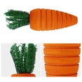 thumbnail image 4 of Parrot Chew Toy Carrot Wooden Bird Cage Toy Parrot Beak Toy for Rabbit Hamster, 4 of 10