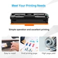 thumbnail image 5 of 202X 6-Pack Compatible Toner Cartridge for CF501X CF502X CF503X 202X Work with Color LaserJet Pro MFP M281fdw M281fdn M281cdw M280nw Printer (2*Cyan,2*Magenta,2*Yellow), 5 of 10