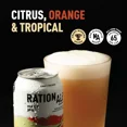 thumbnail image 2 of Rationale Brewing Hazy IPA Non-Alcoholic beer, 6 pack, 12 fl oz, Aluminum Cans, <0.5% ABV, 2 of 7