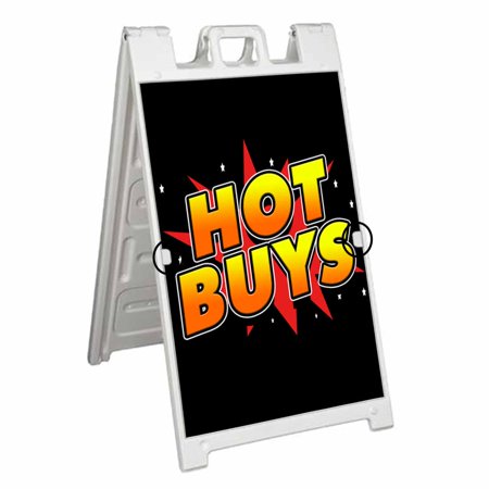 Hot Buys (24 X 36 ) Deluxe A-Frame Signicade Includes 2 Removable Panels & Stand