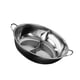 thumbnail image 4 of Olla de acero inoxidable con divisor, olla dividida para cocina de inducción, olla de cocción M, 4 of 9