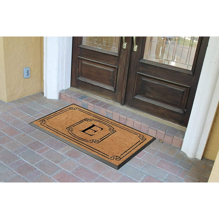 X-LARGE Double Door Doormat, Customized Coir Doormat, Extra Long