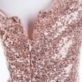 thumbnail image 6 of Ladies Skirt Sequin Suspenders Backless High Waist Tight V-Neck Sexy Dress, 6 of 6