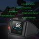 thumbnail image 4 of visualización Heads Up, P10 universal HUD Head Up Display OBD2 Speed Warning RPM de consumo de combustible, 4 of 5