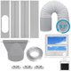 thumbnail image 1 of Kit de aire acondicionado portátil para ventanas Coolaihan con manguera de 13 cm, 1 of 5