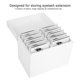 thumbnail image 3 of Organizador De Maquillaje De La Caja De Almacenamiento De Contenedores De Almacenamiento De Almacenamiento De Pestañas, Capacidad De 10 Capas, Diseño De Cajón, Cada Capa Para, 3 of 7