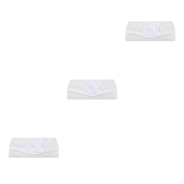 Qarigey Bolso Negro Con Cierre Duradero Y Práctico Para Mujer - Para Bodas Y Especiales Blanco 1 Type1 NO1