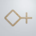 thumbnail image 5 of Ekena Millwork 19 "W x 11 3/8"H x 1/4"T Small Cameron Decorative Fretwork Wood Wall Panels, Hickory, 5 of 13
