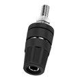 thumbnail image 3 of Conector tipo Banana de 4mm, tamaño mediano, 6,5 + 5,8 + 6,6mm, tamaño del orificio, Terminal de 20A, conector tipo Banana, poste de a Negro Sunnimix Zócalo de plátano, 3 of 6