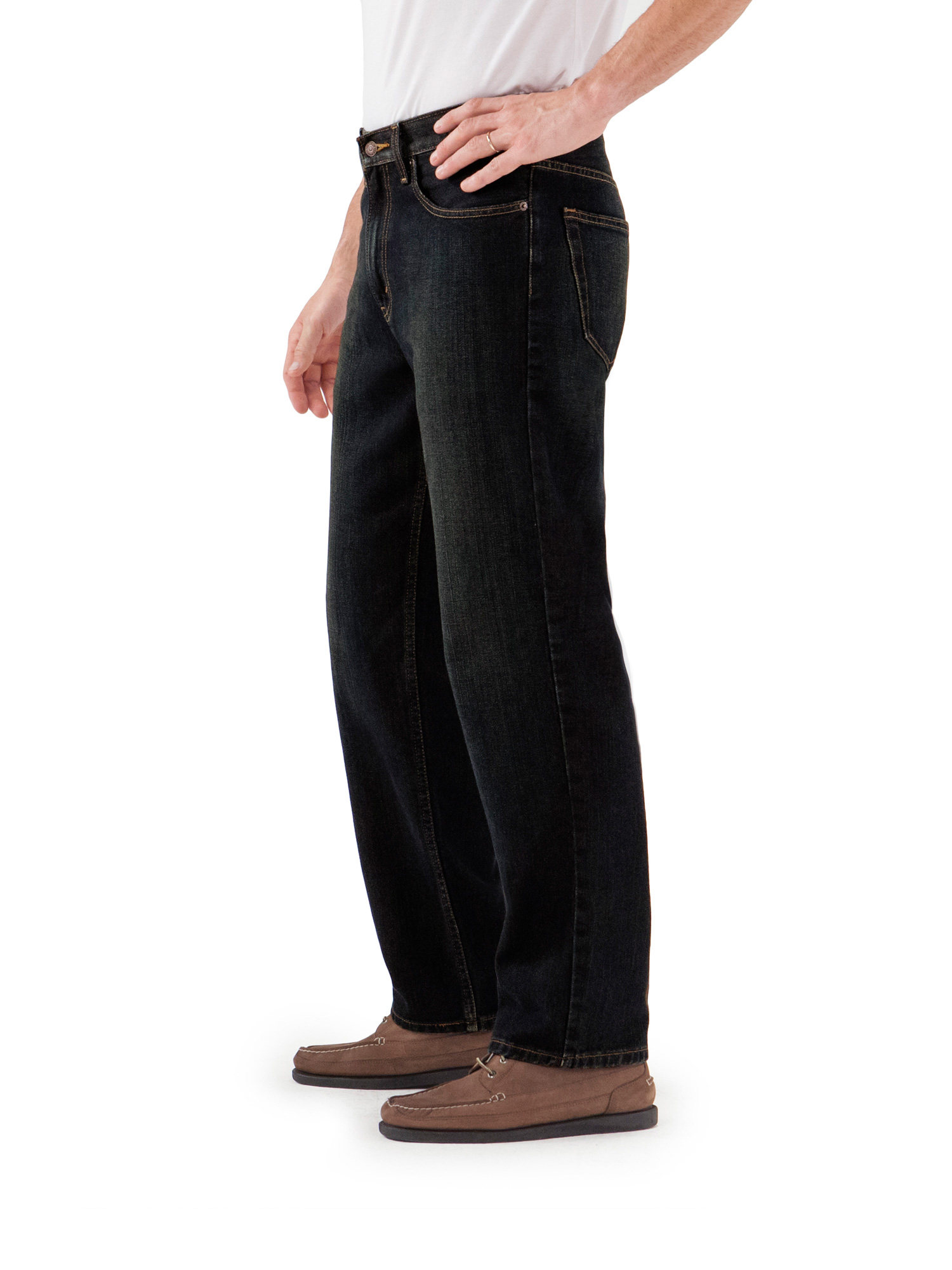 Men's Relaxed Fit Jeans - image 2 of 4