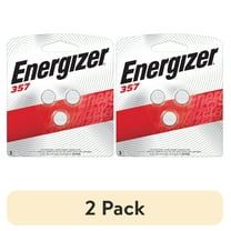 (2 pack) Energizer 357/303 Batteries (3 Pack), Button Cell Batteries