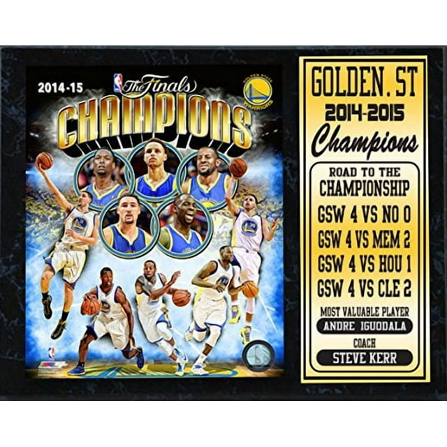 Plaque Encore selecciona al campeón de los Golden State Warriors 2015 de la NBA