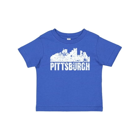 

Inktastic Pittsburgh Skyline Grunge Gift Baby Boy or Baby Girl T-Shirt