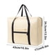 thumbnail image 3 of Fiudx Bolsa de Viaje, Equipaje Plegable de Gran Capacidad, Mochila Organizadora Impermeable, Múltiples Bolsillos para Un Almacenamiento Eficiente, Uso Versátil para Viajes, Trabajo Diario, Ideal para, 3 of 6