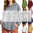 thumbnail image 3 of Hilenly Oversized Hoodies for Women Long Sleeve Pullover Hoodie Hooded Sweatshirts Comfort Travel Outfits, 3 of 10