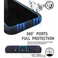 thumbnail image 5 of Étui iPhone 14 Antichoc Anti-Poussière/anti-Chute à 3 Couches, Protection Intégrale, Robuste, Ultra-Résistant, Durable, Étui pour Apple iPhone 14 6,1 Pouces, 5 of 5