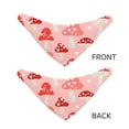 thumbnail image 6 of Kll Cute Mushroom1 Dog Bandanas,Triangle Reversible Pet Scarf For Small Medium Large And Extra Large Dogs-Large, 6 of 8