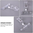 thumbnail image 6 of MERRYHAPY 25Pcs Double Clip Stall Clips for Retail Use 11X8CM, 6 of 8