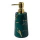 thumbnail image 2 of Dispensador de jabón, bomba manual resistente, botella de loción, práctico, 17 oz, vacío, de cerámica para Verde, 2 of 9
