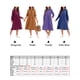 thumbnail image 2 of Vestido, Vestido suelto de mujer con bolsillos Manga larga Vestido vintage de talla grande Meterk Medio, 2 of 7