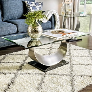 Walmart glass outlet coffee table sets