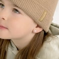 thumbnail image 3 of 14k Yellow Gold Little Girl's Multicolor Enamel Butterfly Screw Back Earrings, 3 of 6