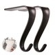 thumbnail image 2 of Black Friday Metal Stocking Holders compatible Ficompatible, Set Of 2 Mantle Hooks, 2 of 5