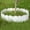 white, variant on cpengpj Garden Edging Border with Anchoring Spikes, Plastic Landscape Edging Border Imitation Stone Fence for DIY Outdoor Yard Landscaping
