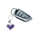 thumbnail image 3 of 3PCS Acrylic Love Key Chain Peach Heart Keyring Keychain Jewelry Gift Shining Bag Pendant Accessory, 3 of 6