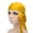 Gold, variant on Silky Satin Durag, Stretch Head Wrap for Men & Women, Long Tail Doo Rag for Waves Braids Locs, 21 Colors, One Size