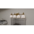 thumbnail image 5 of Quoizel Lighting - Hinton - 4 Light Bath Vanity In Traditional Style-9 Inches, 5 of 6