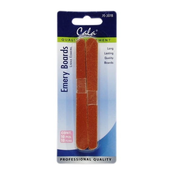 Lima de uñas Cala esmeril modelo 70 307B 10 pzas