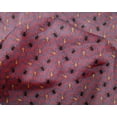 thumbnail image 4 of oneOone Silk Tabby Medium Red Violet Fabric Halloween Sewing Fabric By The Yard Printed Diy Clothing Sewing Supplies 42 Inch Wide, 4 of 4