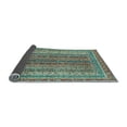 thumbnail image 2 of Ahgly Company Indoor Rectangle Abstract Light Blue Modern Area Rugs, 2' x 5', 2 of 4