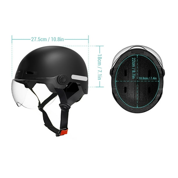 Casque Vélo Intelligent Anytek Avec Caméra FHD 1080P Et Enregistreur, Neuf