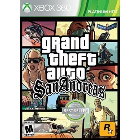 Grand Theft Auto San Andreas- Xbox 360 (Refurbished)