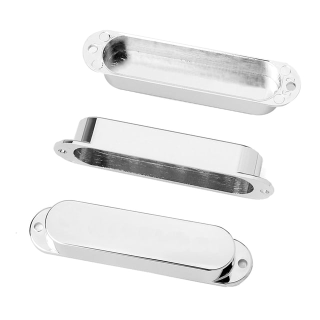 Cubierta de recogida de guitarra acústica Placa sellada profesional Cubiertas de una sola bobina para instrumentos musicales Componentes de instrumentos Suministros Inevent OD011006-00