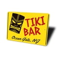 thumbnail image 4 of Tiki Head Novelty Sign, Metal Wall Decor - 10x14 inches, 4 of 4