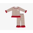 thumbnail image 1 of Conjunto de pijamas de Navidad para niños, conjunto de pijamas estilo jersey para niños pequeños, pijamas de manga larga, pantalones de pijama, 1 of 2