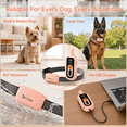 thumbnail image 4 of Shock & Vibration Dog Training Collar with Remote, 3300ft Range, Waterproof Rechargeable Electric Collar, 4 of 11