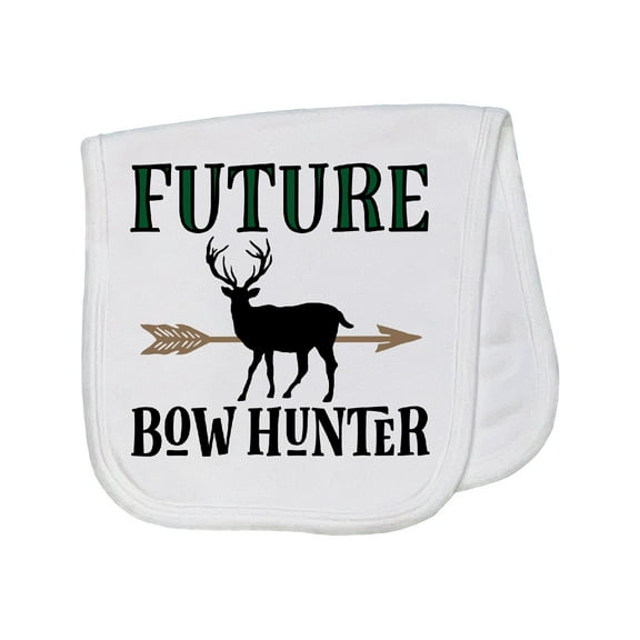 Inktastic Hunting Future Bow Hunter Baby Burp Cloth