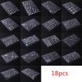 thumbnail image 1 of Red Novedad, Kit de suministros de resina Diy de 18 hojas, pegatina decorativa transparente para pintura Diy, 1 of 5