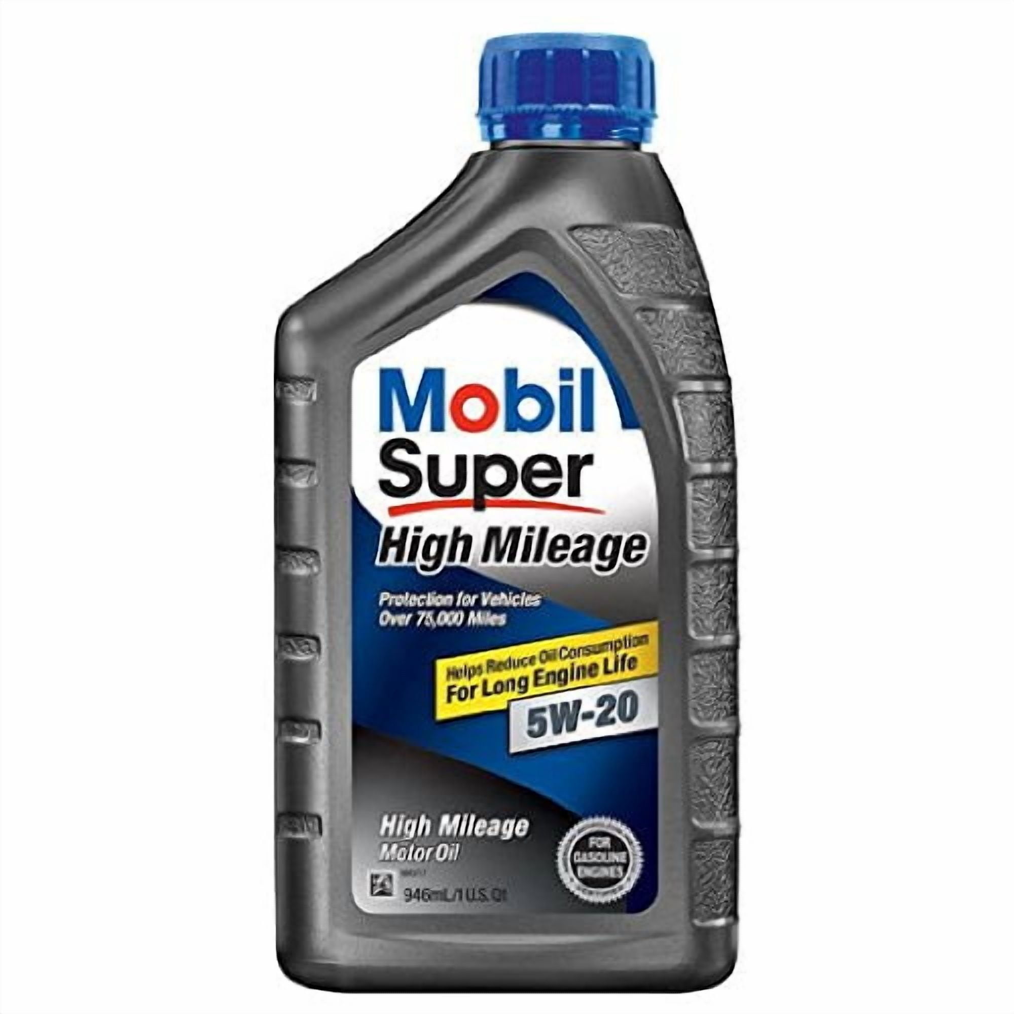 メンテナンス Mobil Super 2000 High Mileage 5W-30 20L Mobil Super High Mileage Synthetic Blend Motor Oil 5W-20, 1 Quart