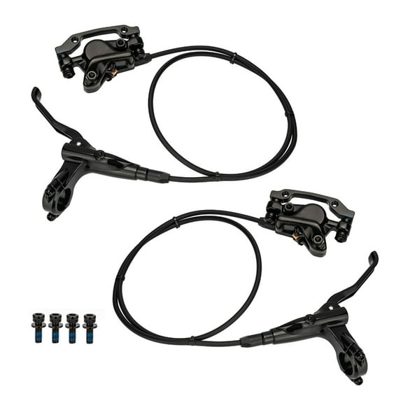 Zeiwohndc Premium Aluminum Bicycles Hydraulic Brake Front Rear Mountain Bike Braking