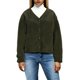 thumbnail image 2 of AUNVITO Women's V-Neck Casual Long Sleeve Jacket Lightweight and Comfortable for Everyday Wear, 2 of 9