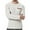 White-Athletic-Men, variant on Zedker Mens Thermal Waffle Shirt Lightweight Round Neck Long Sleeve Tops Casual Slim Fit Athletic Sport Blouses with Pocket