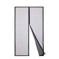 thumbnail image 1 of Black Magnetic Buckle Mosquito-Proof Soft Door Curtain Non-Woven Stripe Magnetic Door Curtain (120210cm), 1 of 5